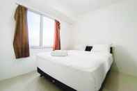 Bedroom Scenic 2Br With City View At Bassura City Apartment