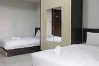 Bedroom Comfy & Well Appointed Studio At Skyland City Jatinangor Apartment