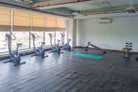 Fitness Center Simply And Cozy Living Studio With Single Bed At Dave Apartment