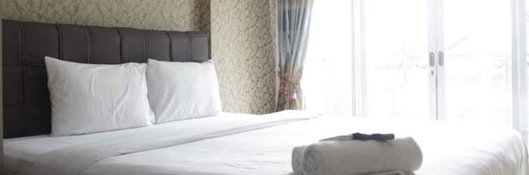 Bilik Tidur Cozy And Chic Studio Room At Gateway Pasteur Apartment