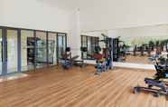 Fitness Center 4 Elegant Studio Room Apartment At Sky House Bsd Near Aeon Mall