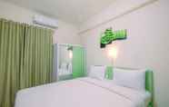 ห้องนอน 3 Comfortable And Minimalist Studio At Bogorienze Apartment