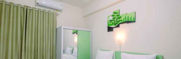 ห้องนอน Comfortable And Minimalist Studio At Bogorienze Apartment