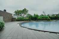 Swimming Pool Fully Furnished With Comfortable Design 1Br Apartment At Pejaten Park Residence