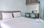 Bedroom 4 Homey And Simple Studio At Serpong Greenview Apartment