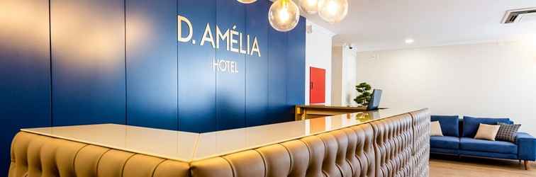 Lobi Dona Amélia Hotel by RIDAN Hotels