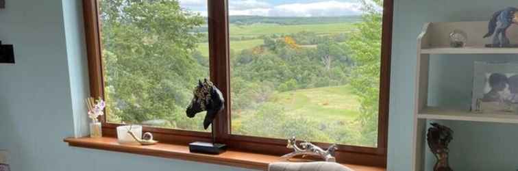 ล็อบบี้ Beautiful Hillside Apartment Near Elgin, Scotland