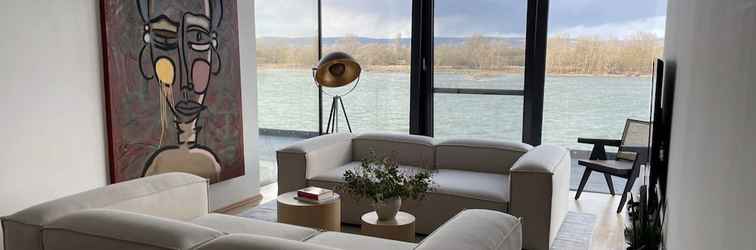 Lobby Modernes Apartment mit Wunderschönem Rheinblick