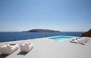 Hồ bơi 2 Villa Anemos Petra Sea View of Mykonos