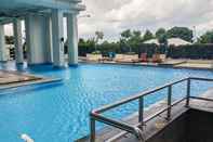 Swimming Pool Homey and Cozy Living Studio at Pakubuwono Terrace Apartment