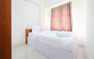 Bedroom 6 2BR Green Pramuka City Apartment Direct Access to Mall
