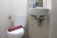 In-room Bathroom Strategic & Comfy Studio Sudirman Suites Bandung near Grand Ballroom Sudirman