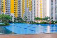 Swimming Pool New Furnished and Cozy Stay @ 2BR Springlake Bekasi Apartment