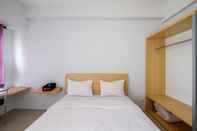 Bedroom Homey and Comfy Studio Tamansari Mahogany Apartment