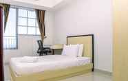 Bilik Tidur 5 Elegant Studio with Single Bed at Evenciio Margonda Apartment