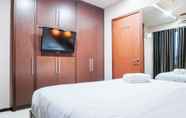 Kamar Tidur 2 Nice and Private 1BR Apartment at Thamrin Residence