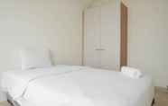 Kamar Tidur 7 Elegant 2BR for 3 Pax at Menteng Park Apartment