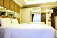 Kamar Tidur Modern Furnished Studio Apartment Near MT Haryono And Cawang