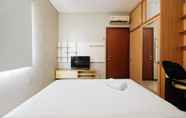 Kamar Tidur 4 Great Choice and Strategic 1BR Apartment at Thamrin Residence