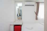 Kamar Tidur Brand New Minimalist Studio Apartment Aeropolis Residence