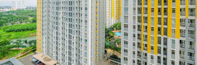 Exterior Functional and Minimalist Studio Apartment at Springlake Summarecon