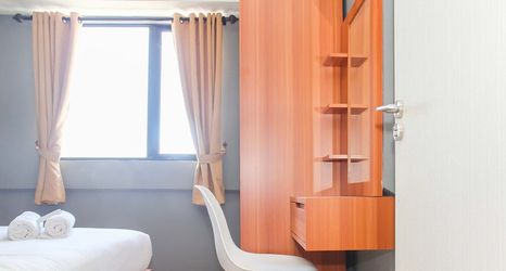 Bedroom 2 Comfortable and High Floor 2BR at Meikarta Apartment