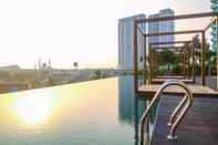 Swimming Pool Cozy and Simple Living 1BR Grand Kamala Lagoon Apartment