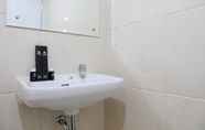 In-room Bathroom 6 Homey Studio at Springlake Summarecon Bekasi Apartment