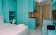 Kamar Tidur 4 Brand New and Stylist Studio Room at Amethyst Apartment