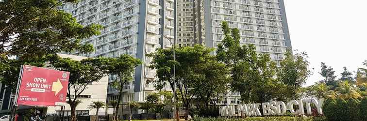 Bangunan Homey and Comfy 1BR at Casa de Parco Apartment