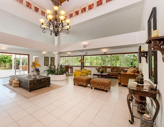 Lobby 2 Casa de Campo Villa for Rent in Caribbean Style - With Pool Jacuzzi and Volleyball net