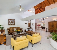 Lobby 2 Casa de Campo Villa for Rent in Caribbean Style - With Pool Jacuzzi and Volleyball net