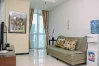 Common Space Elegant And Comfort 1Br + Extra Room Apartment At Bellagio Residence