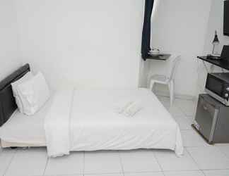 Kamar Tidur 2 Cozy And Calm Studio No Kitchen Apartment At Aeropolis Residence