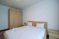 ห้องนอน Stylish And Cozy 1Br Apartment At Veranda Residence Puri