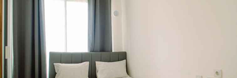 Bedroom Fully Furnished With Cozy Design Studio Sky House Bsd Apartment