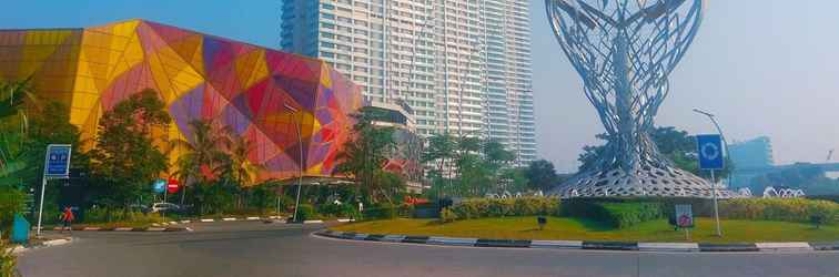 Exterior High Floor Studio Grand Kamala Lagoon Apartment Near Mall