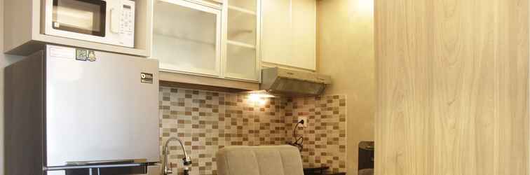 Kamar Tidur Comfortable And Spacious Studio Apartment At Tamansari La Grande