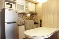 Kamar Tidur Comfortable And Spacious Studio Apartment At Tamansari La Grande