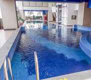 Swimming Pool 7 Comfort Living Studio Apartment At Mangga Dua Residence