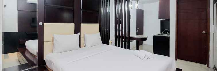 Bedroom Comfort Living Studio Apartment At Mangga Dua Residence