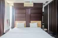 Kamar Tidur Scenic And Homey Studio Apartement At Mangga Dua Residence