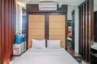 Bedroom Best Deal Studio Apartment At Mangga Dua Residence