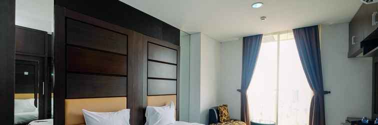 Kamar Tidur Comfort And Homey Studio Apartment At Mangga Dua Residence