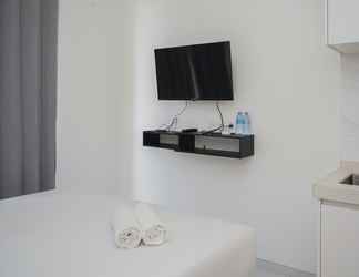 Bedroom 2 Homey And Minimalist Studio At Sky House Bsd Apartment