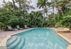 游泳池 2 Fantastic 3 Bedroom Heated Salt Pool Home 3 Blocks From Wilton Drive