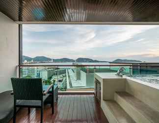 ห้องนอน 2 Privilege A1- Private Pool sea View Apartment on Kalim bay