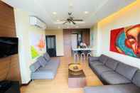 Ruang untuk Umum Top Floor sea View 2br Apartment Near Karon Beach