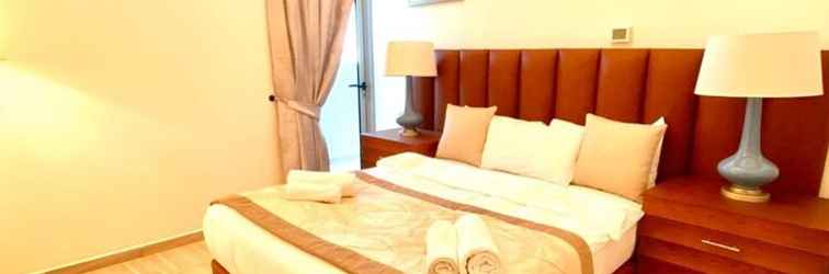 Phòng ngủ Cosy & Cute 2bedroom Dubai Tasaheel
