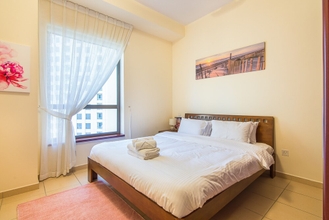 ห้องนอน 4 Jbr Very Cozy 2 Br Apartment High Floor Sea View